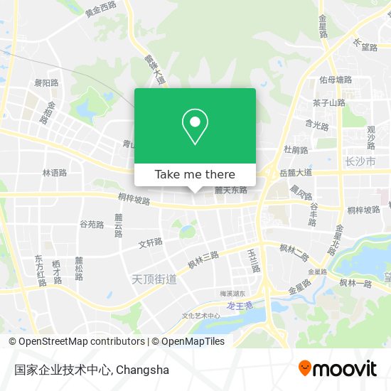 国家企业技术中心 map