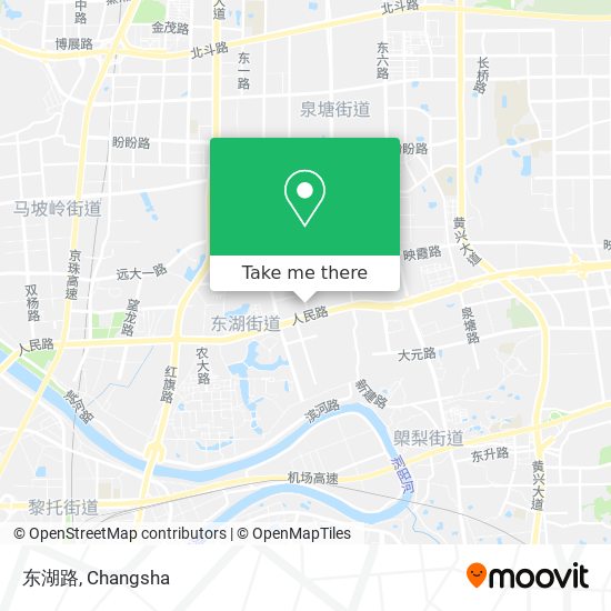 东湖路 map