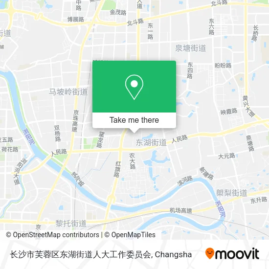 长沙市芙蓉区东湖街道人大工作委员会 map