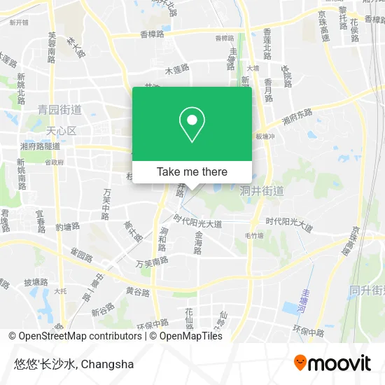 悠悠'长沙水 map