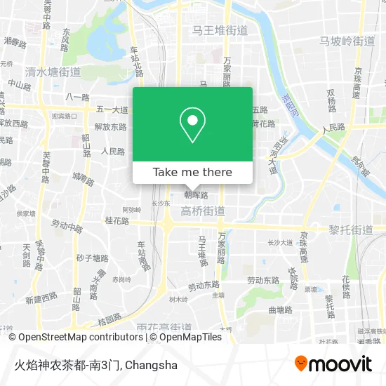 火焰神农茶都-南3门 map