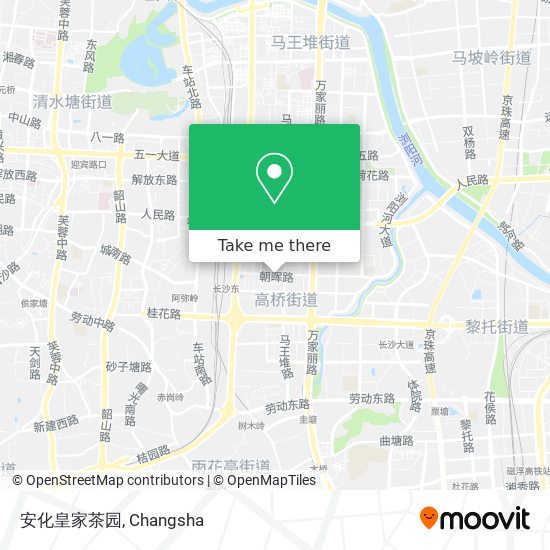 安化皇家茶园 map