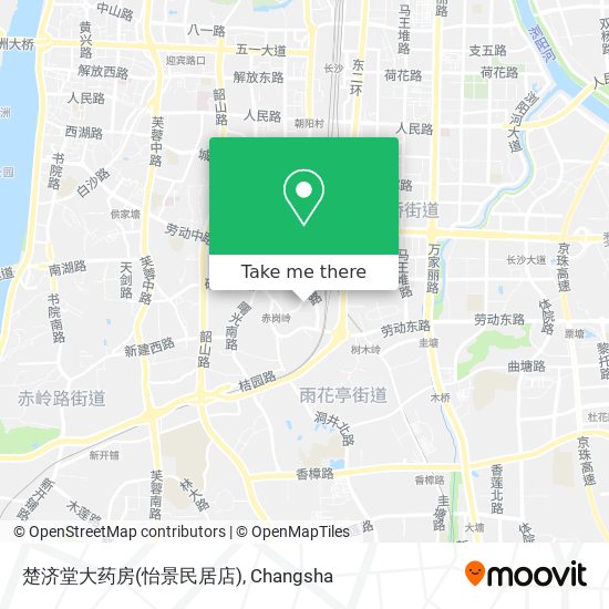 楚济堂大药房(怡景民居店) map
