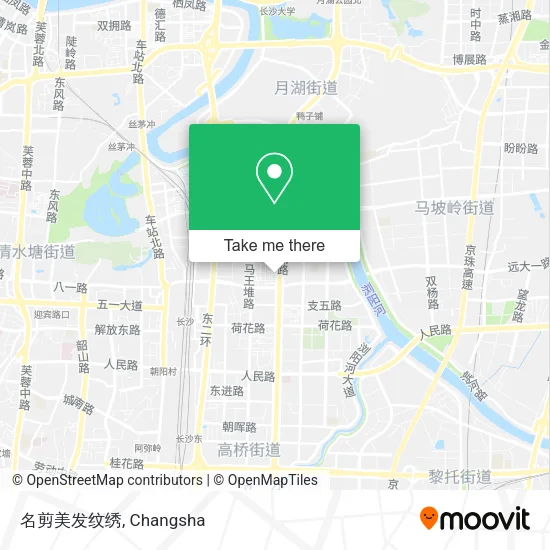 名剪美发纹绣 map