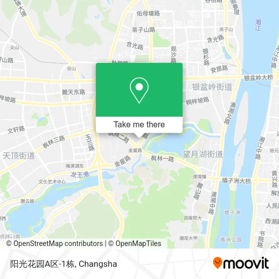阳光花园A区-1栋 map