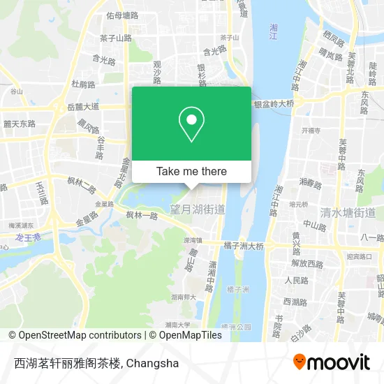 西湖茗轩丽雅阁茶楼 map