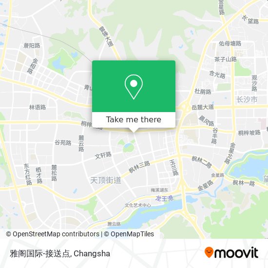 雅阁国际-接送点 map