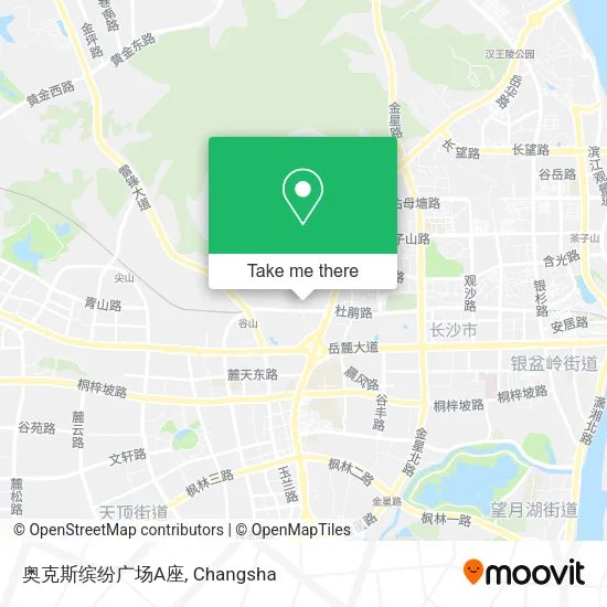 奥克斯缤纷广场A座 map