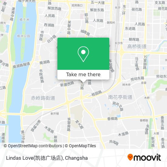 Lindas Love(凯德广场店) map