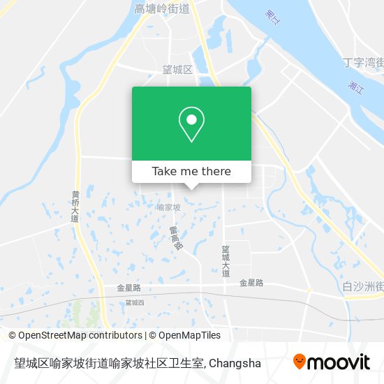 望城区喻家坡街道喻家坡社区卫生室 map
