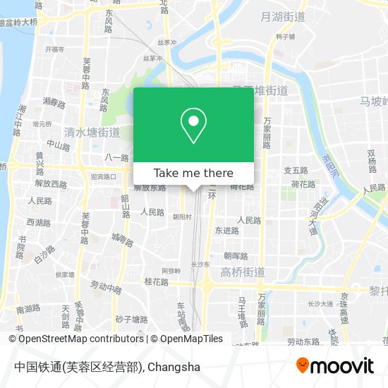 中国铁通(芙蓉区经营部) map
