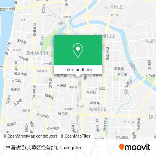 中国铁通(芙蓉区经营部) map