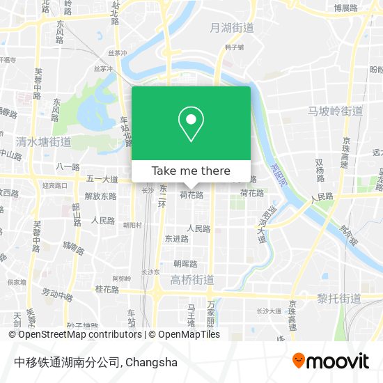 中移铁通湖南分公司 map