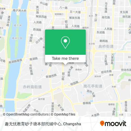 趣无忧教育砂子塘本部托辅中心 map