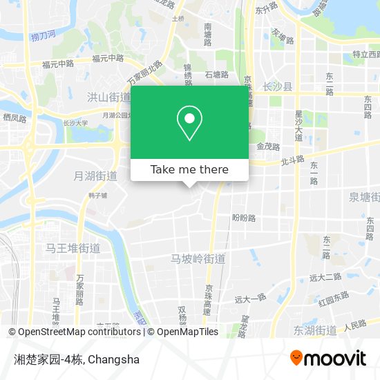 湘楚家园-4栋 map