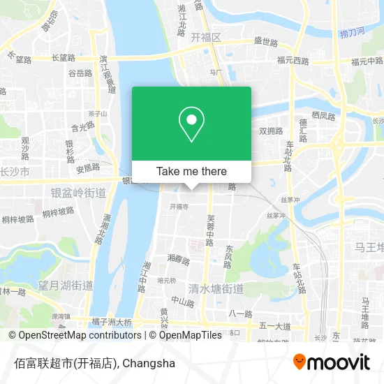 佰富联超市(开福店) map