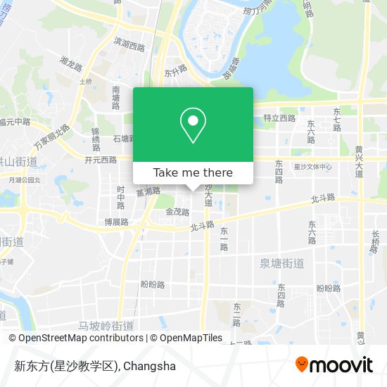 新东方(星沙教学区) map