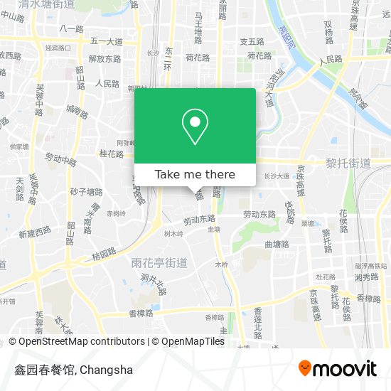 鑫园春餐馆 map