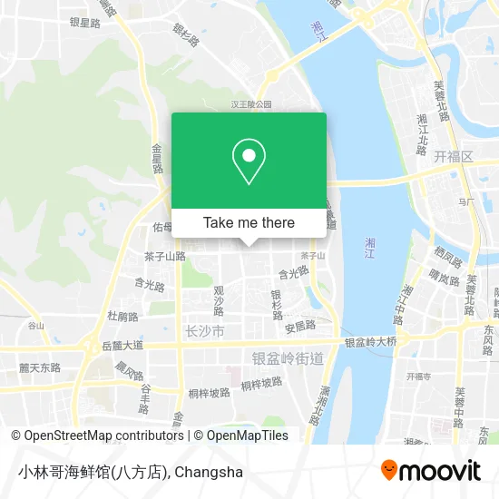 小林哥海鲜馆(八方店) map