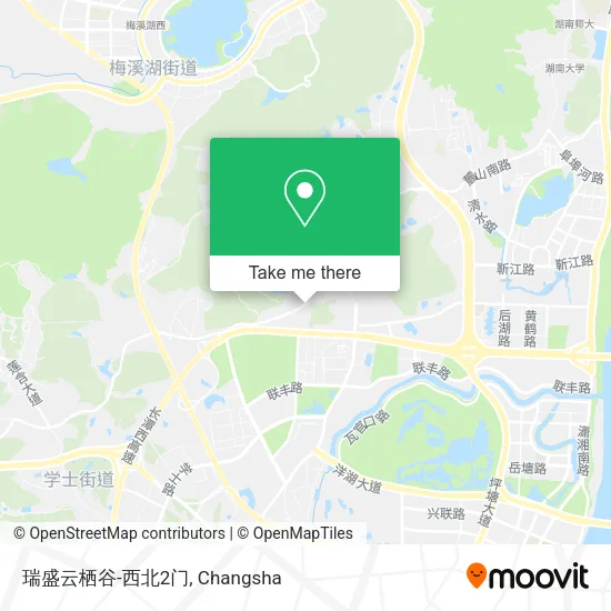 瑞盛云栖谷-西北2门 map