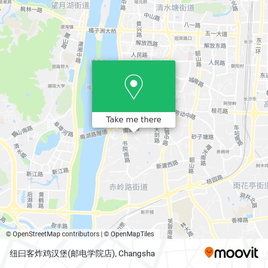 纽曰客炸鸡汉堡(邮电学院店) map
