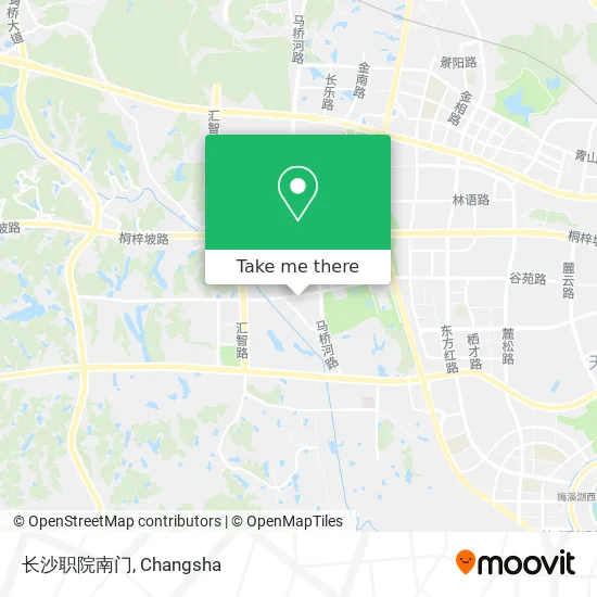长沙职院南门 map