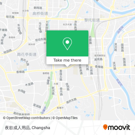 夜欲成人用品 map