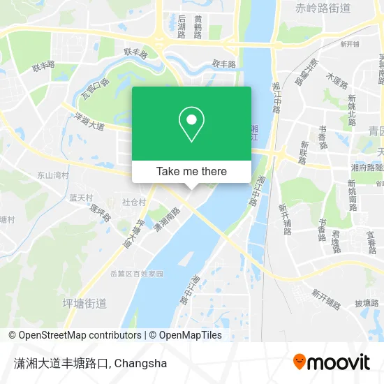 潇湘大道丰塘路口 map