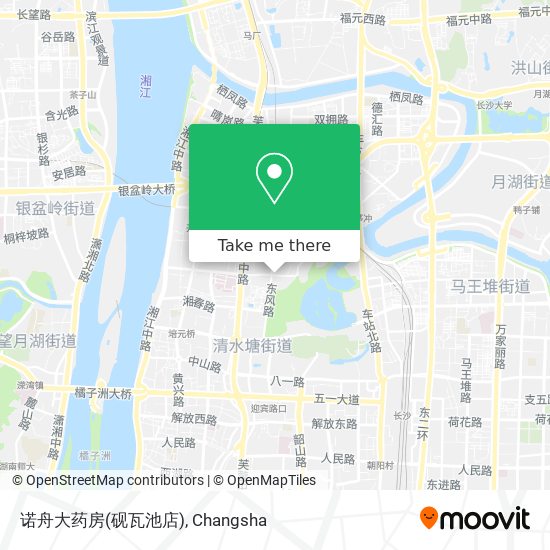 诺舟大药房(砚瓦池店) map
