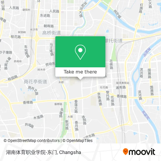湖南体育职业学院-东门 map