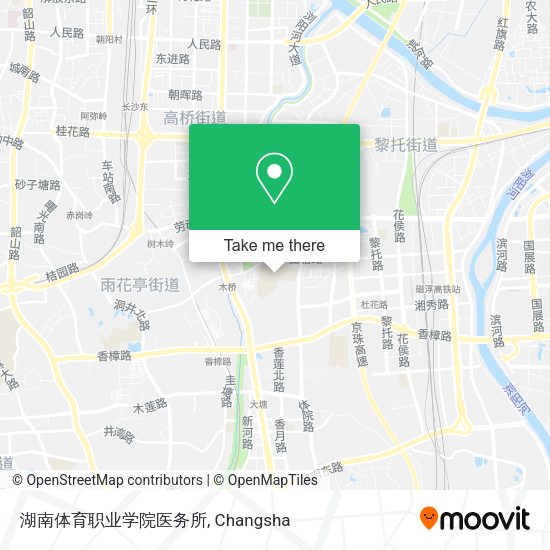 湖南体育职业学院医务所 map