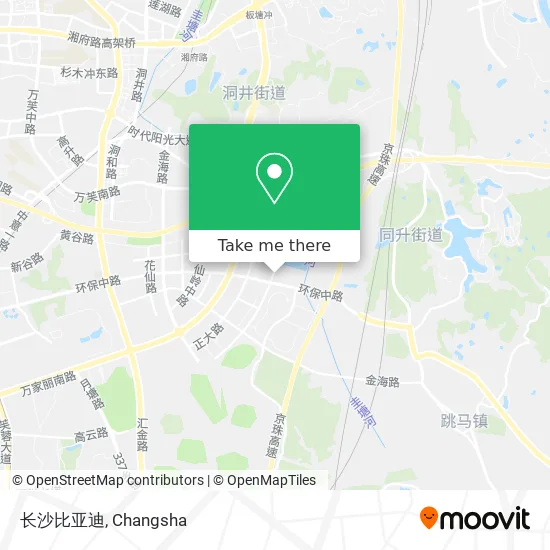 长沙比亚迪 map