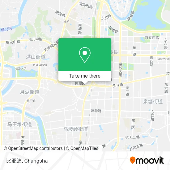 比亚迪 map