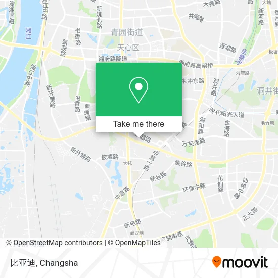 比亚迪 map
