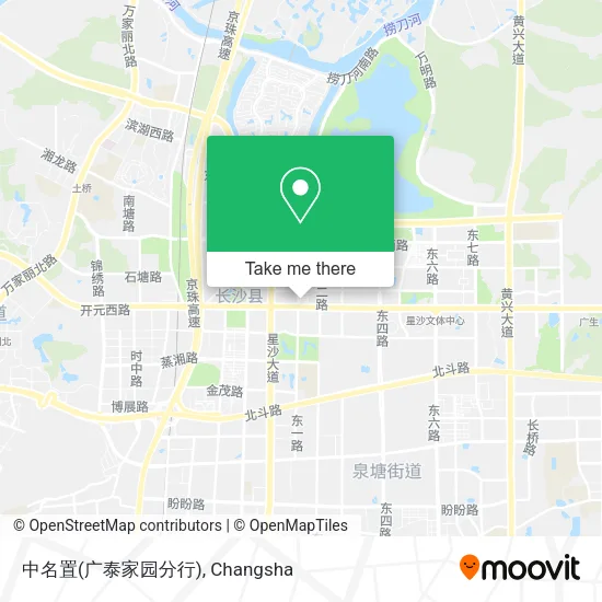 中名置(广泰家园分行) map