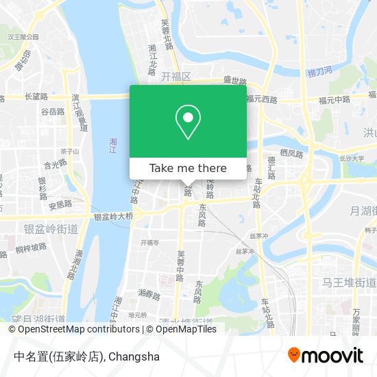 中名置(伍家岭店) map