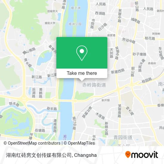湖南红砖房文创传媒有限公司 map