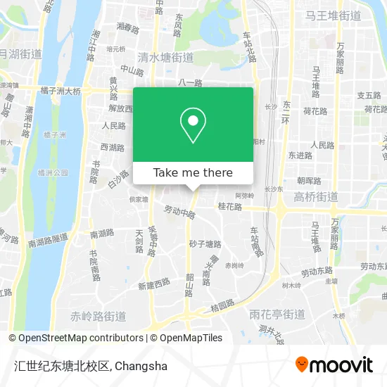 汇世纪东塘北校区 map