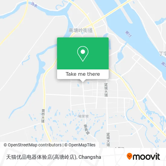 天猫优品电器体验店(高塘岭店) map