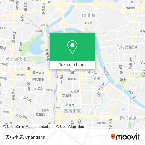 天猫小店 map