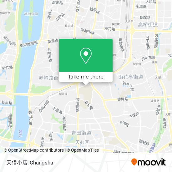 天猫小店 map