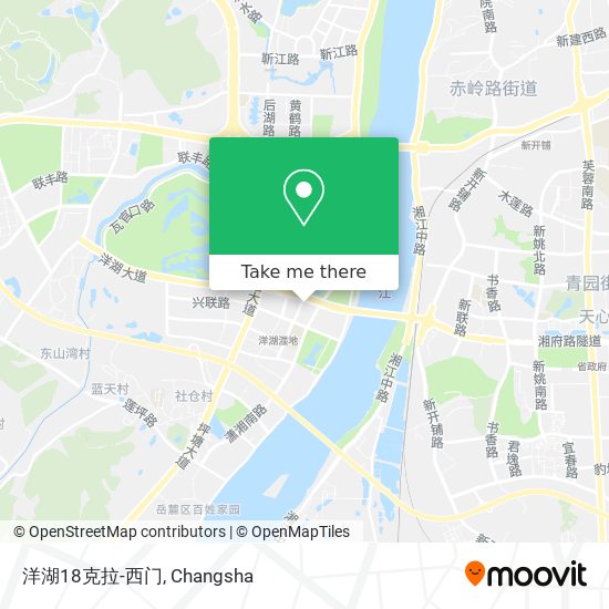 洋湖18克拉-西门 map