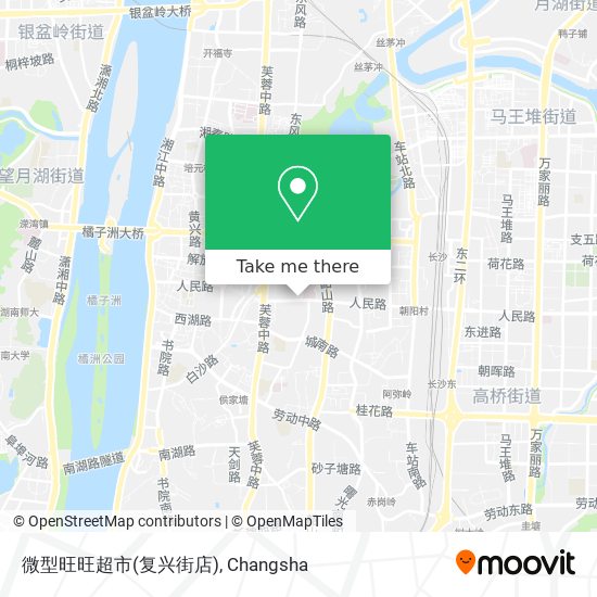 微型旺旺超市(复兴街店) map
