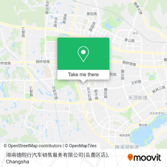 湖南德熙行汽车销售服务有限公司(岳麓区店) map