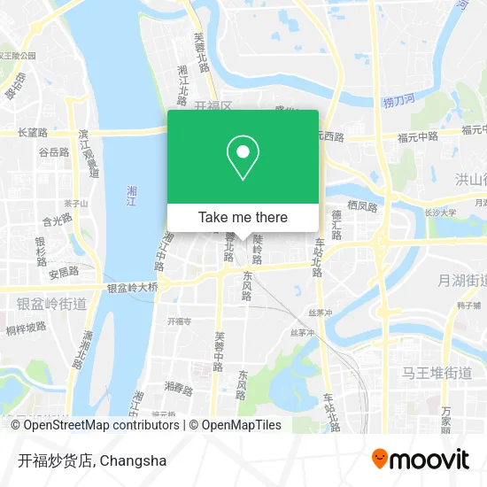 开福炒货店 map