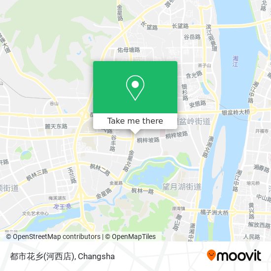 都市花乡(河西店) map