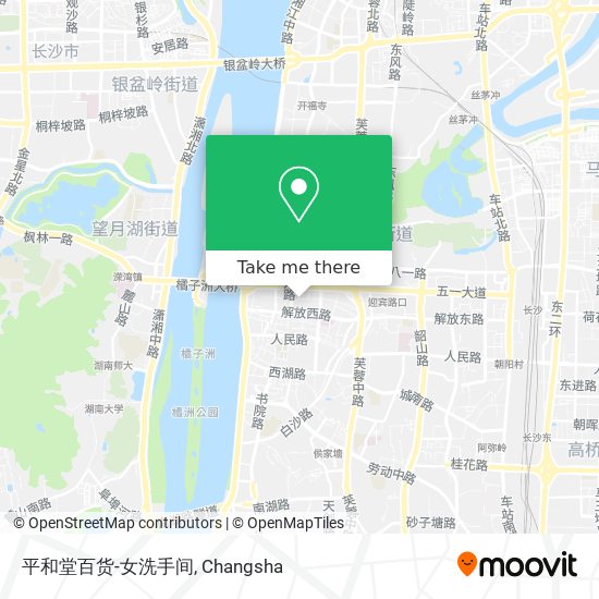 平和堂百货-女洗手间 map