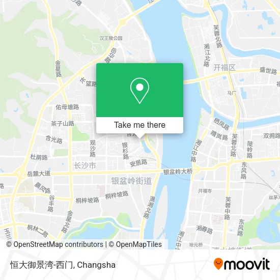 恒大御景湾-西门 map