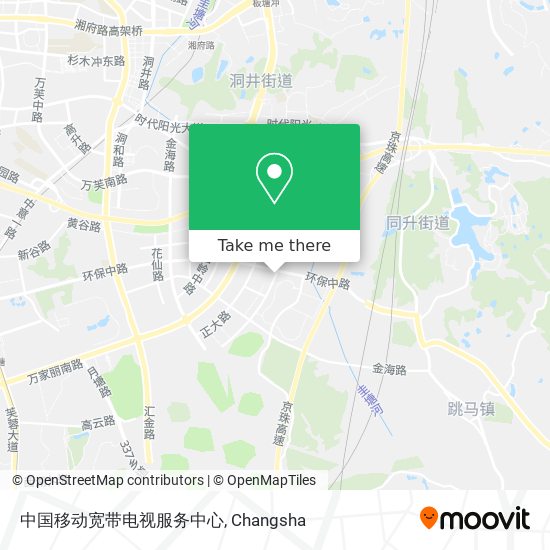 中国移动宽带电视服务中心 map