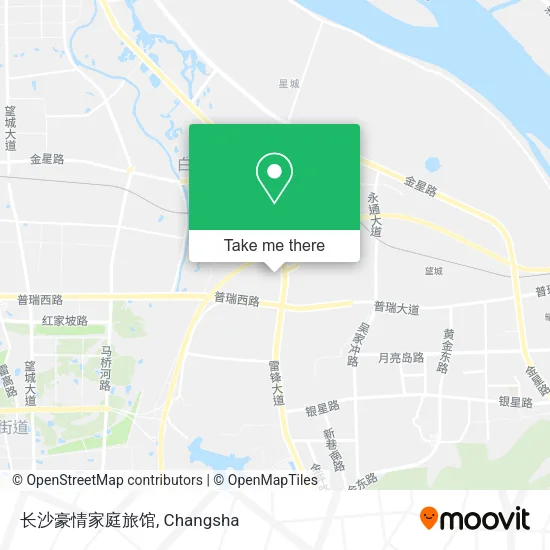 长沙豪情家庭旅馆 map